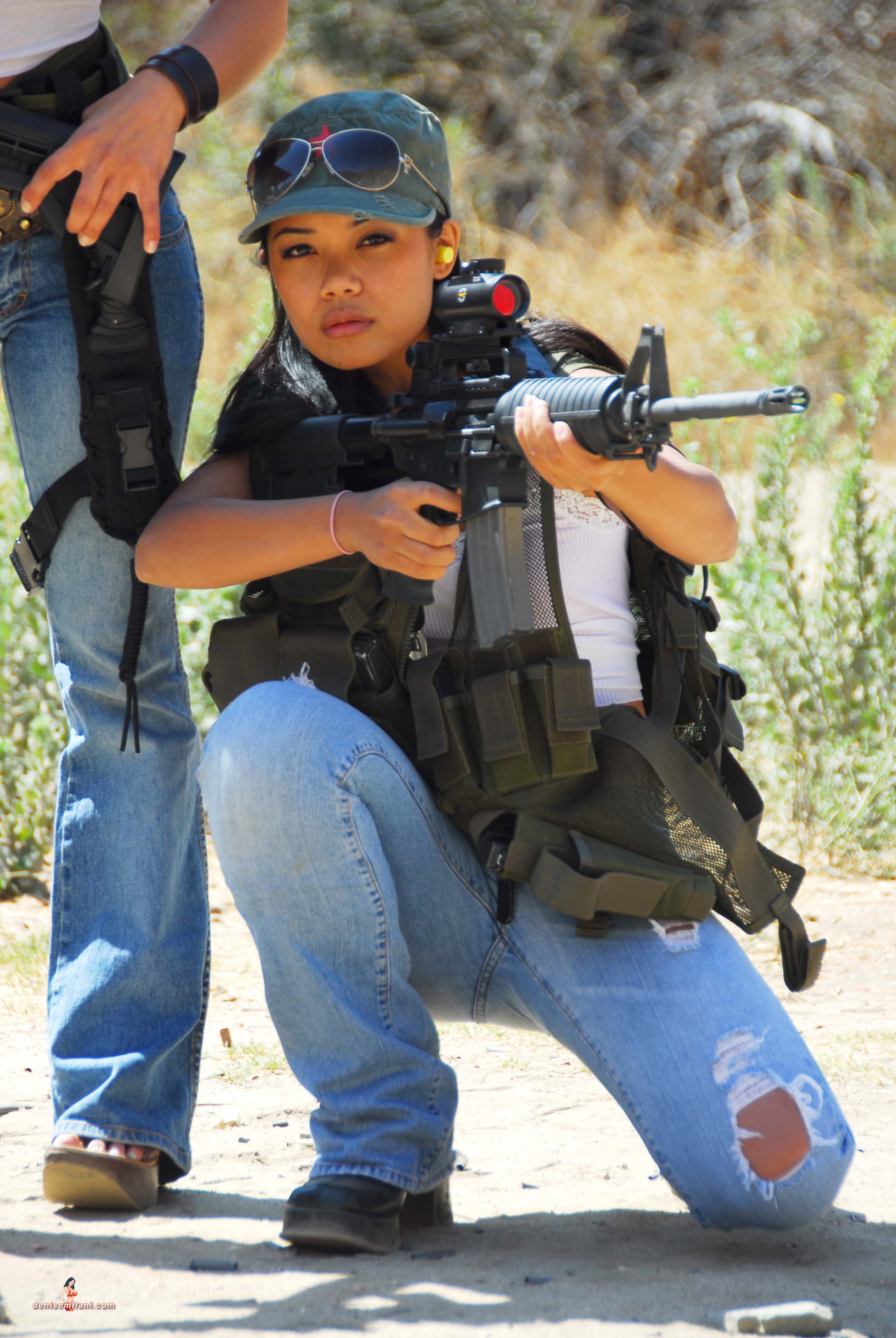 With Luana, Shooting Range 034